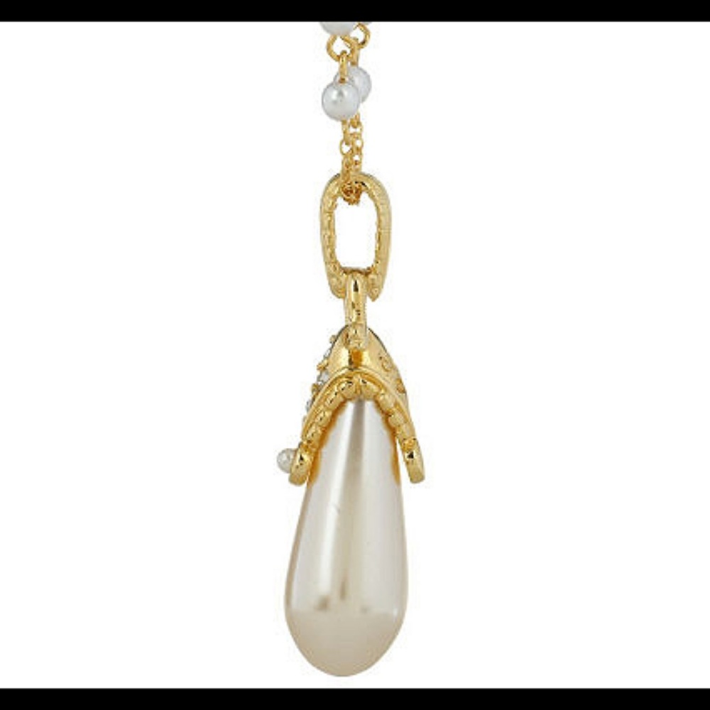Nolan Miller Vienna Pendant - Simulated Pearl - Picture 3 of 6